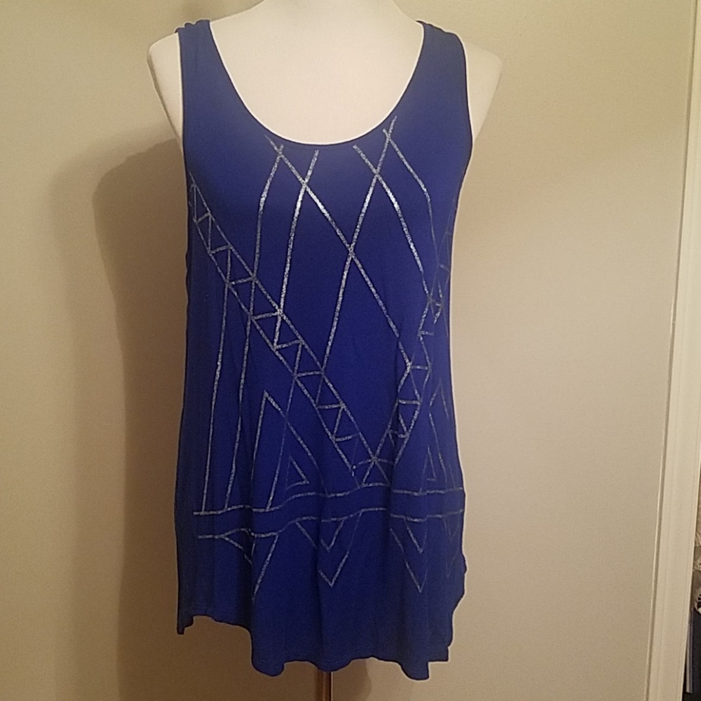 SOLD-Royal blue tank